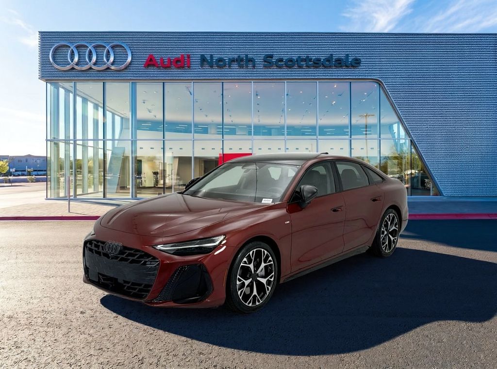 Grenadine Red Metallic 2026 Audi A6 Sedan All-Wheel Drive 7-Speed Automatic