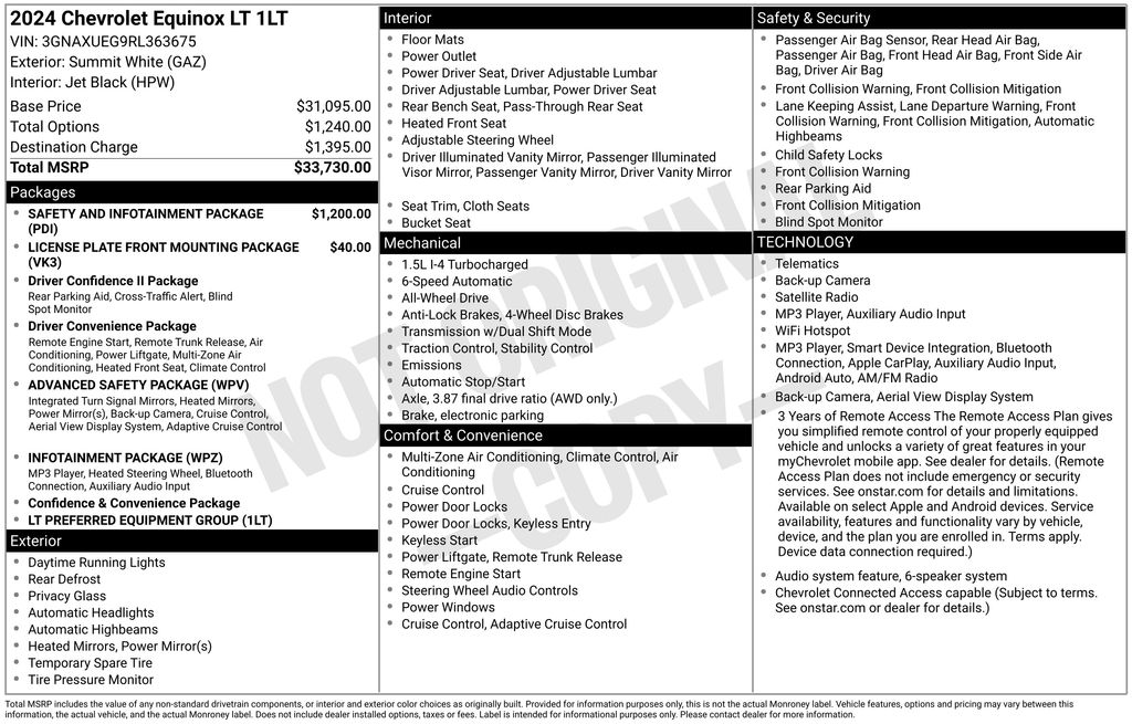 Used 2024 Chevrolet Equinox SUV