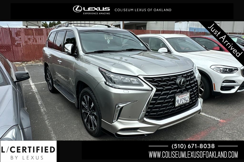 Silver 2021 Lexus LX SUV / Crossover 8-Speed Automatic