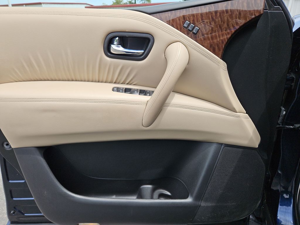 2019 Nissan Armada SL Premium w/ Nav Sunroof & 3rd Row Blue at Bob Mills Chevrolet