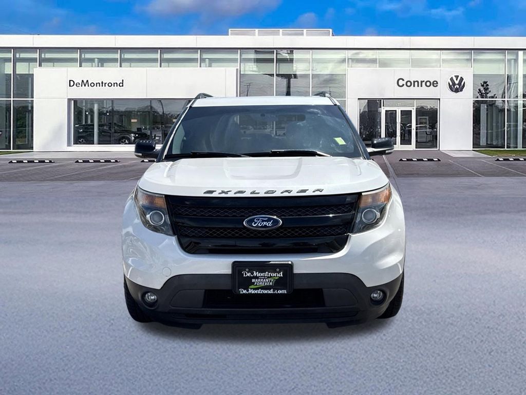 2015 Ford Explorer Sport White at Traditions Chevrolet