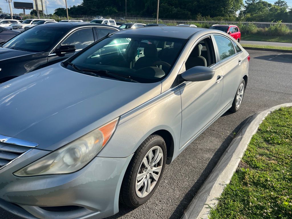 Iridescent Silver Blue Pearl 2011 Hyundai Sonata GLS FWD Sedan Front-Wheel Drive 6-Speed Automatic