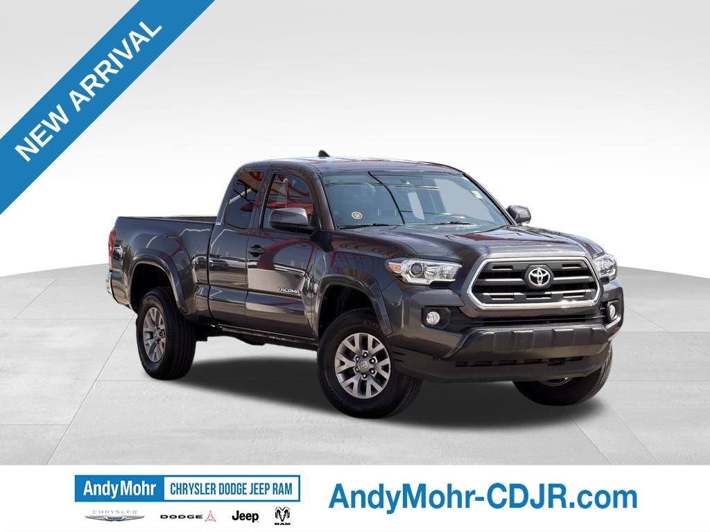 Magnetic Gray Metallic 2016 Toyota Tacoma Pickup Truck Four-Wheel Drive 6-Speed Automatic