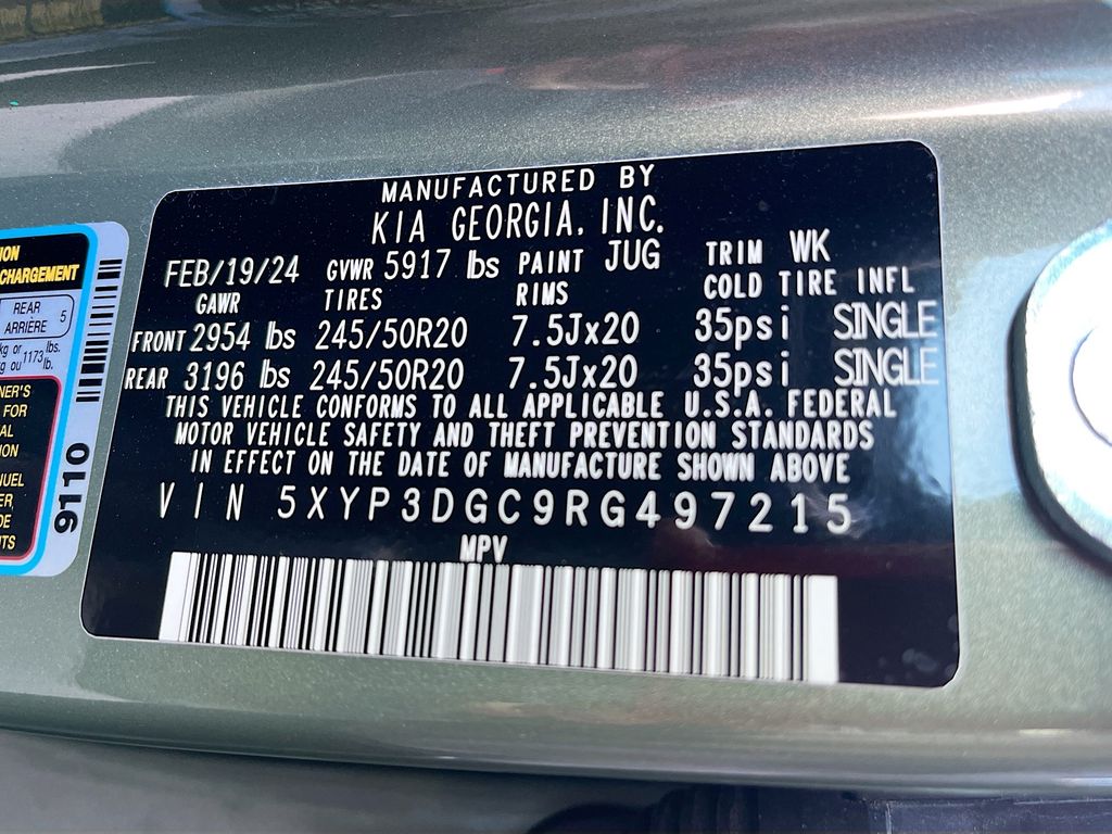 Used 2024 Green Kia EX X-Line image 32