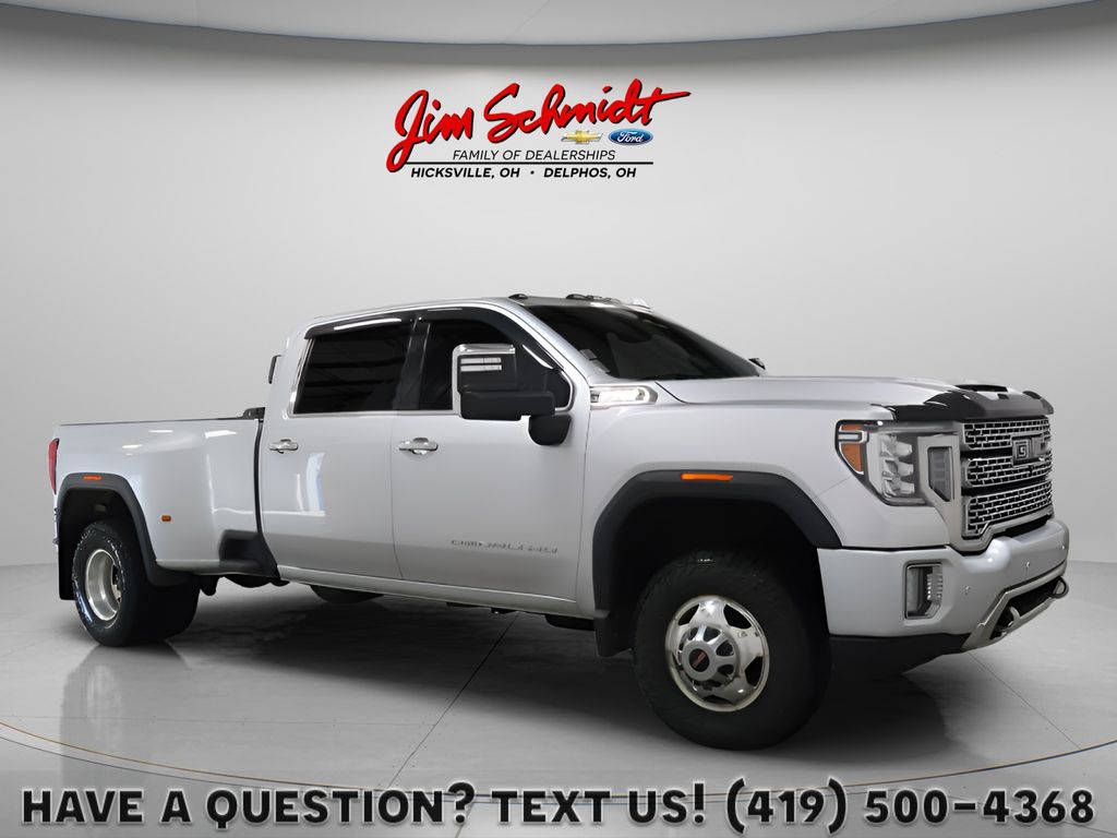 Quicksilver Metallic 2021 GMC Sierra 3500HD Pickup Truck Four-Wheel Drive Automatic