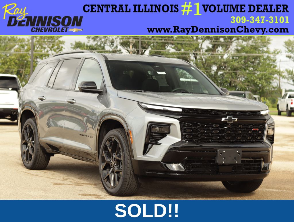Sterling Gray Metallic 2026 Chevrolet Traverse SUV / Crossover Four-Wheel Drive 8-Speed Automatic