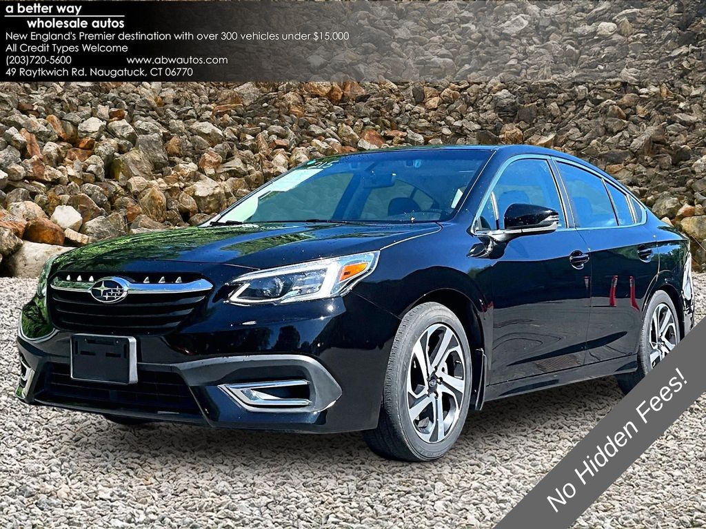 Crystal Black Silica 2022 Subaru Legacy Limited AWD Sedan All-Wheel Drive Continuously Variable Transmission