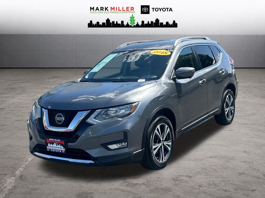 Gray (Gun Metallic) 2018 Nissan Rogue SUV / Crossover All-Wheel Drive Automatic