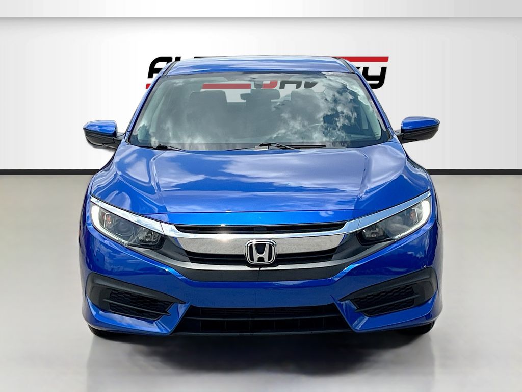 2018 Honda Civic LX Blue at DeMontrond Automotive Group
