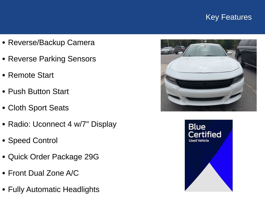 2019 Dodge Charger SXT RWD