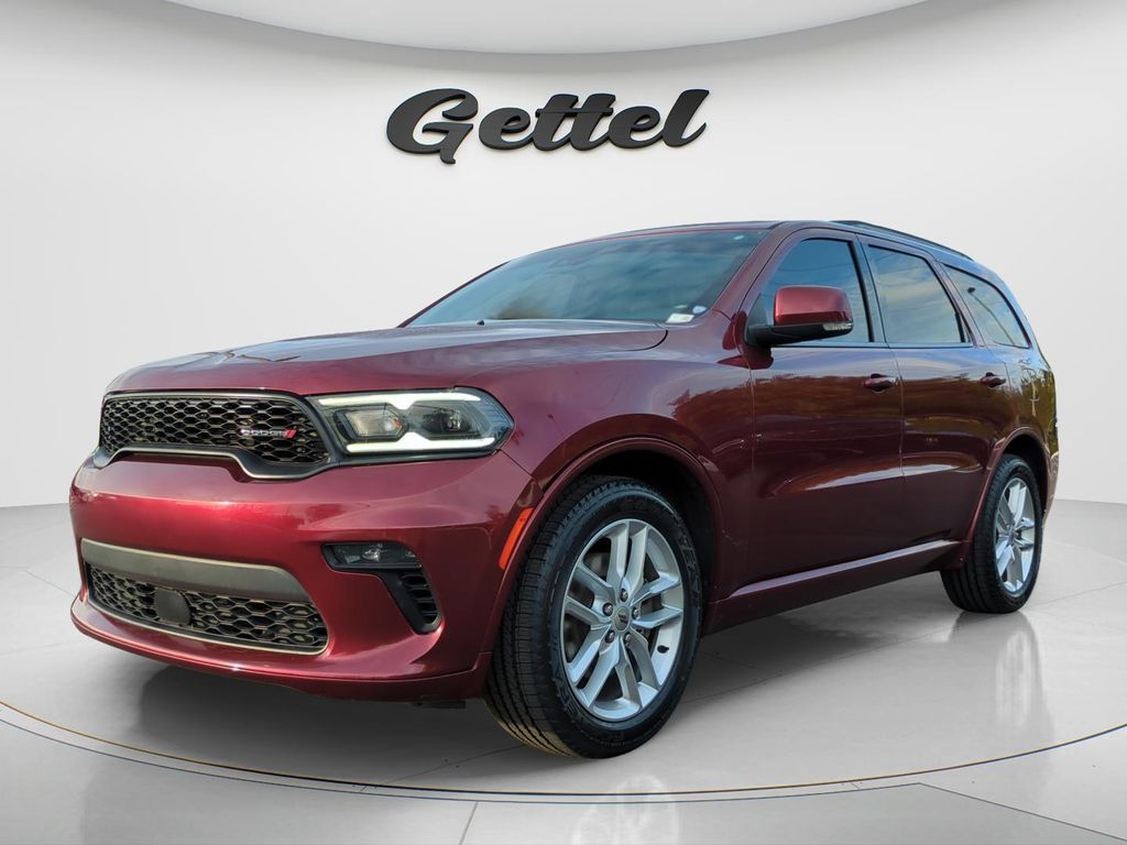 Red 2021 Dodge Durango SUV / Crossover Rear-Wheel Drive 8-Speed Automatic