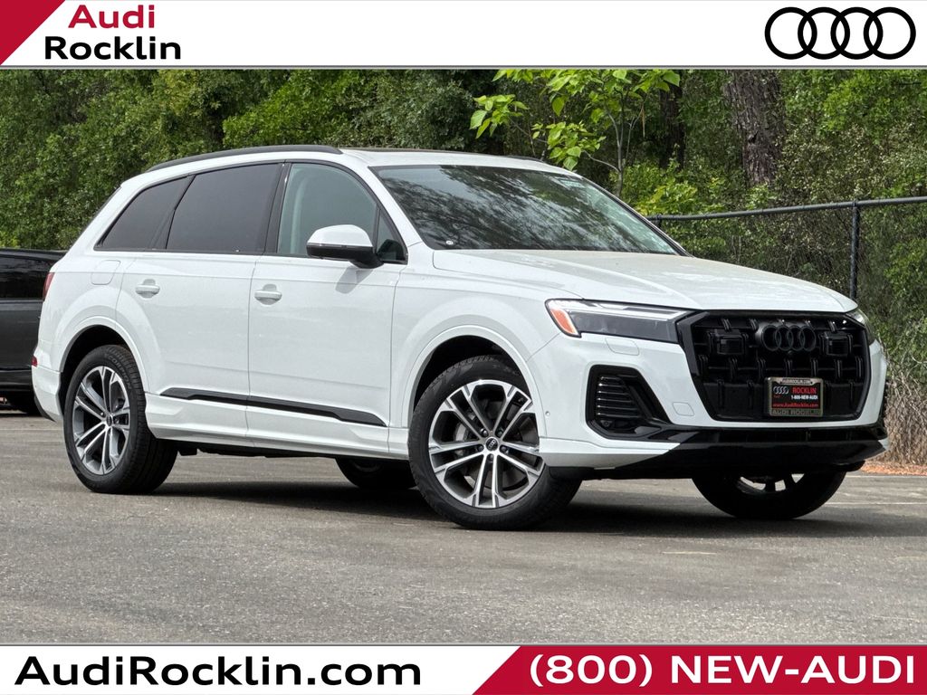 Carrara White 2026 Audi Q7 SUV / Crossover All-Wheel Drive 8-Speed Automatic
