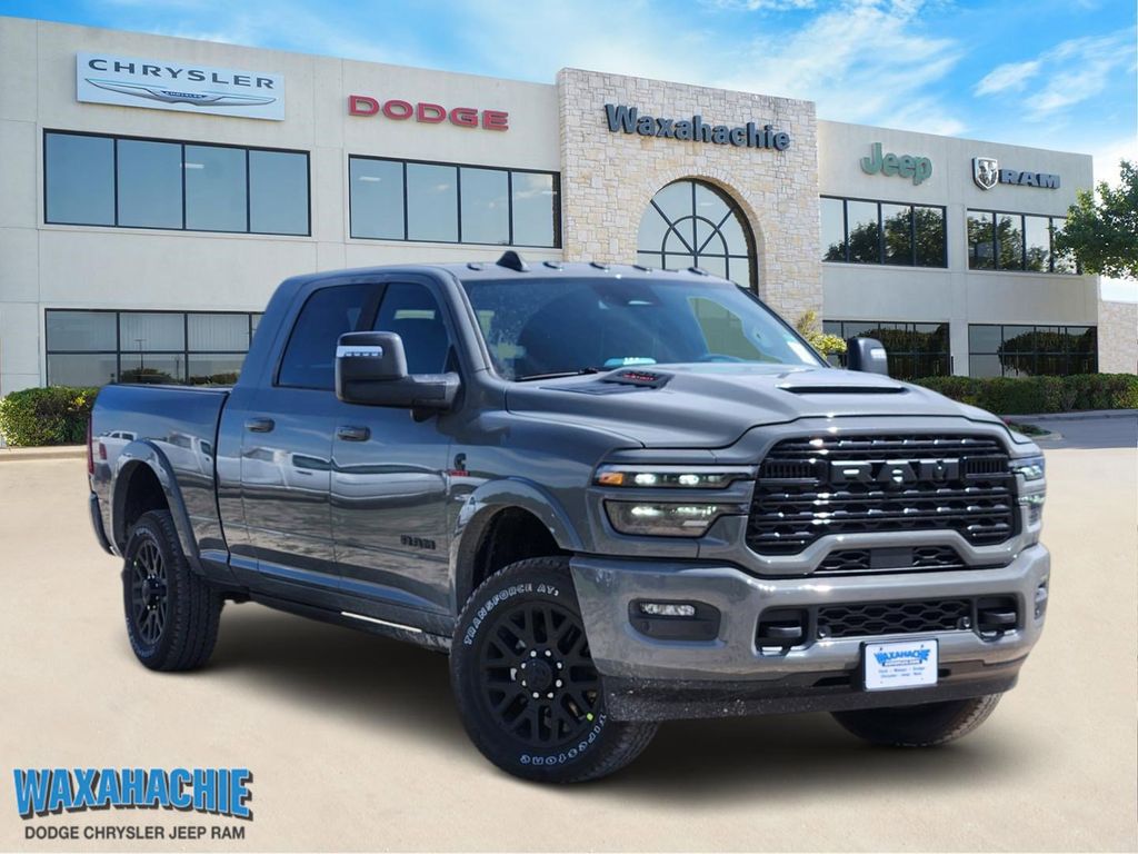 Ceramic Gray Clearcoat 2026 RAM 2500 Limited Mega Cab 4WD Pickup Truck Four-Wheel Drive 8-Speed Automatic