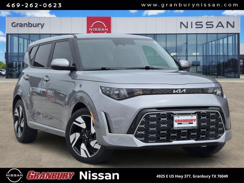 Steel Gray 2025 Kia Soul SUV / Crossover Front-Wheel Drive Continuously Variable Transmission