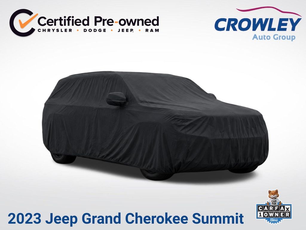 Bright White Clearcoat 2023 Jeep Grand Cherokee SUV / Crossover Four-Wheel Drive 8-Speed Automatic