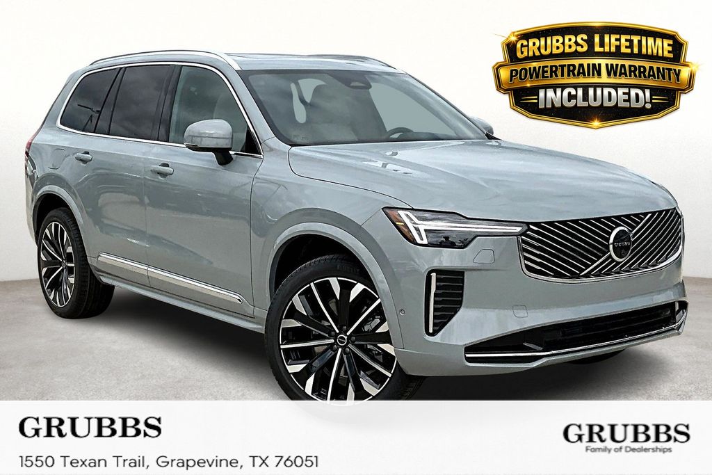 Gray Metallic 2026 Volvo XC90 B6 Plus 7-Passenger AWD SUV / Crossover All-Wheel Drive Automatic