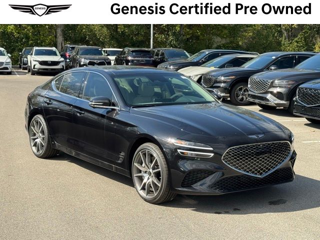 Vik Black 2026 Genesis G70 Sedan All-Wheel Drive 8-Speed Automatic