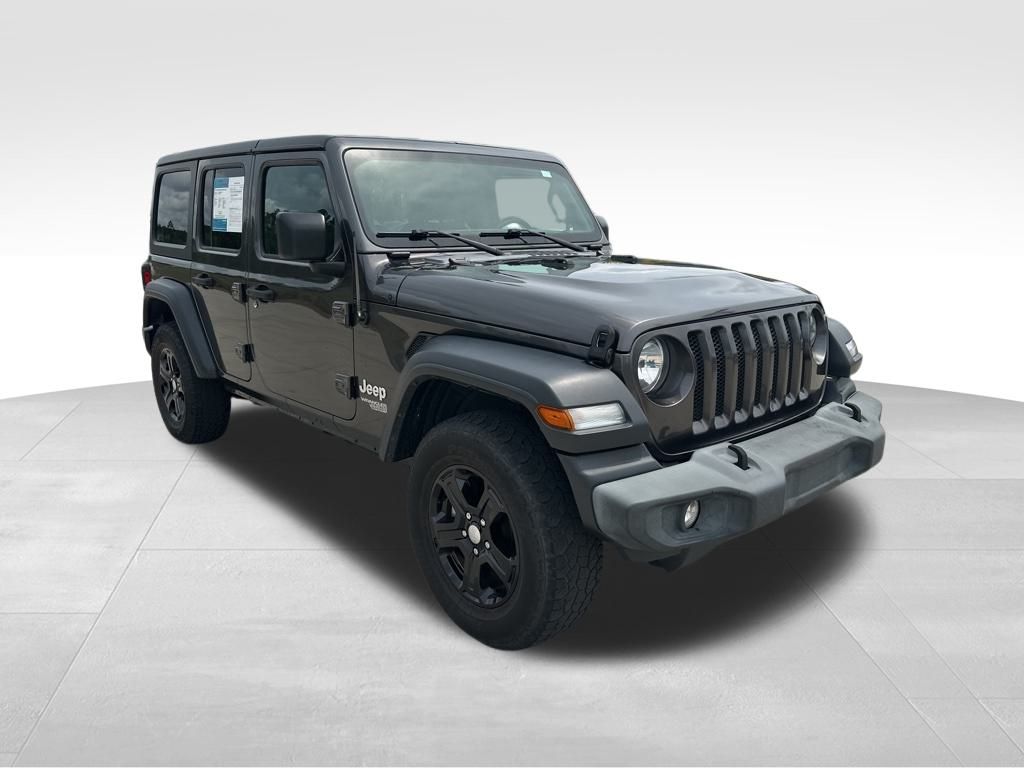 2019 Granite Crystal Metallic Clearcoat Jeep Wrangler Unlimited Unlimited Sport 4X4 SUV