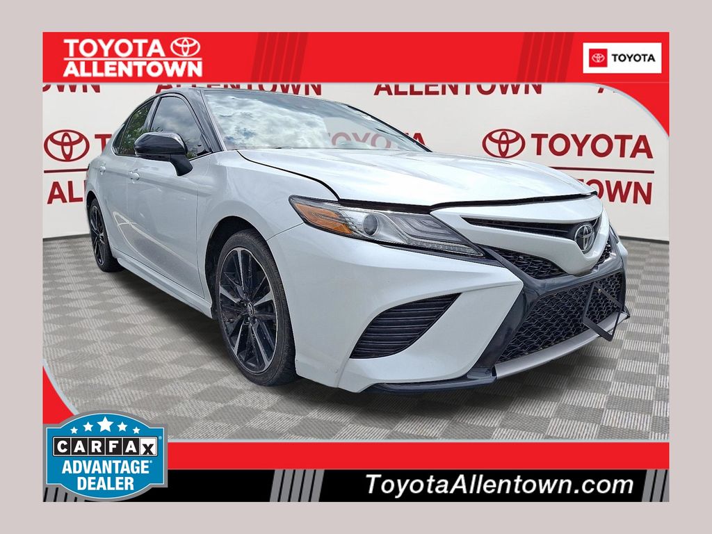 Midnight Black Metallic 2019 Toyota Camry XSE FWD Sedan Front-Wheel Drive 8-Speed Automatic