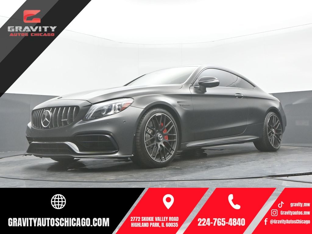 designo Graphite Gray Magno 2020 Mercedes-Benz C-Class Coupe Rear-Wheel Drive 9-Speed Automatic