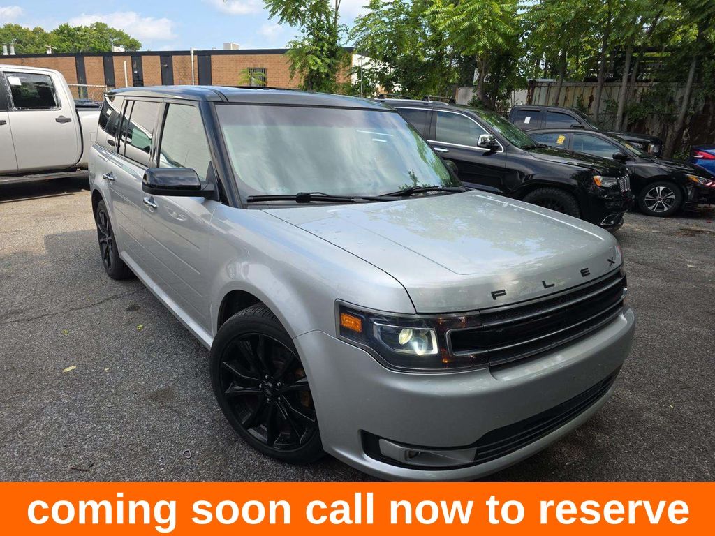 Silver 2018 Ford Flex SUV / Crossover All-Wheel Drive 6-Speed Automatic