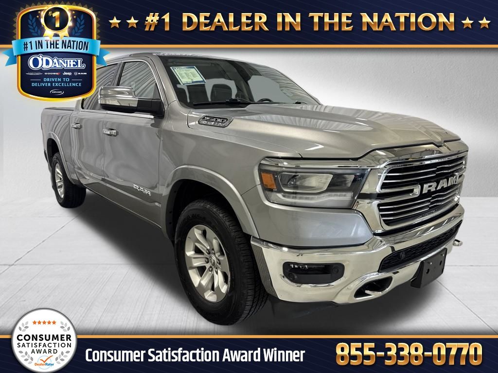 Billet Silver Metallic Clearcoat 2019 RAM 1500 Pickup Truck Four-Wheel Drive 8-Speed Automatic