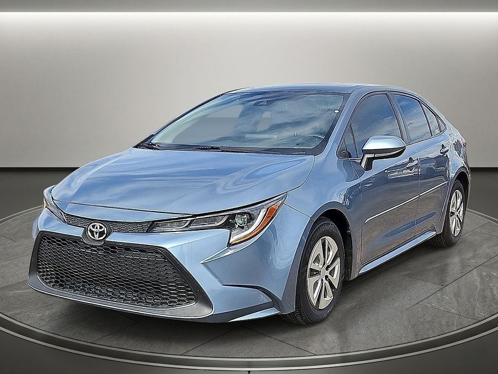 Celestite 2022 Toyota Corolla Hybrid Sedan Front-Wheel Drive Continuously Variable Transmission