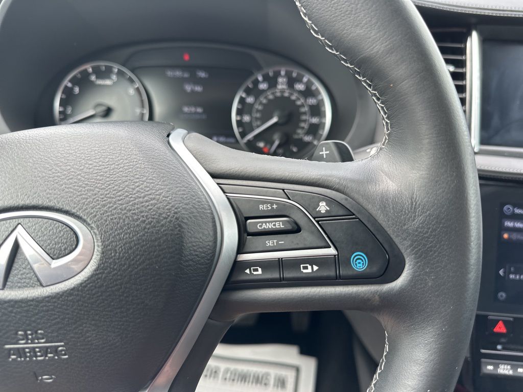 2023 Lunar White INFINITI QX50 PURE FWD SUV