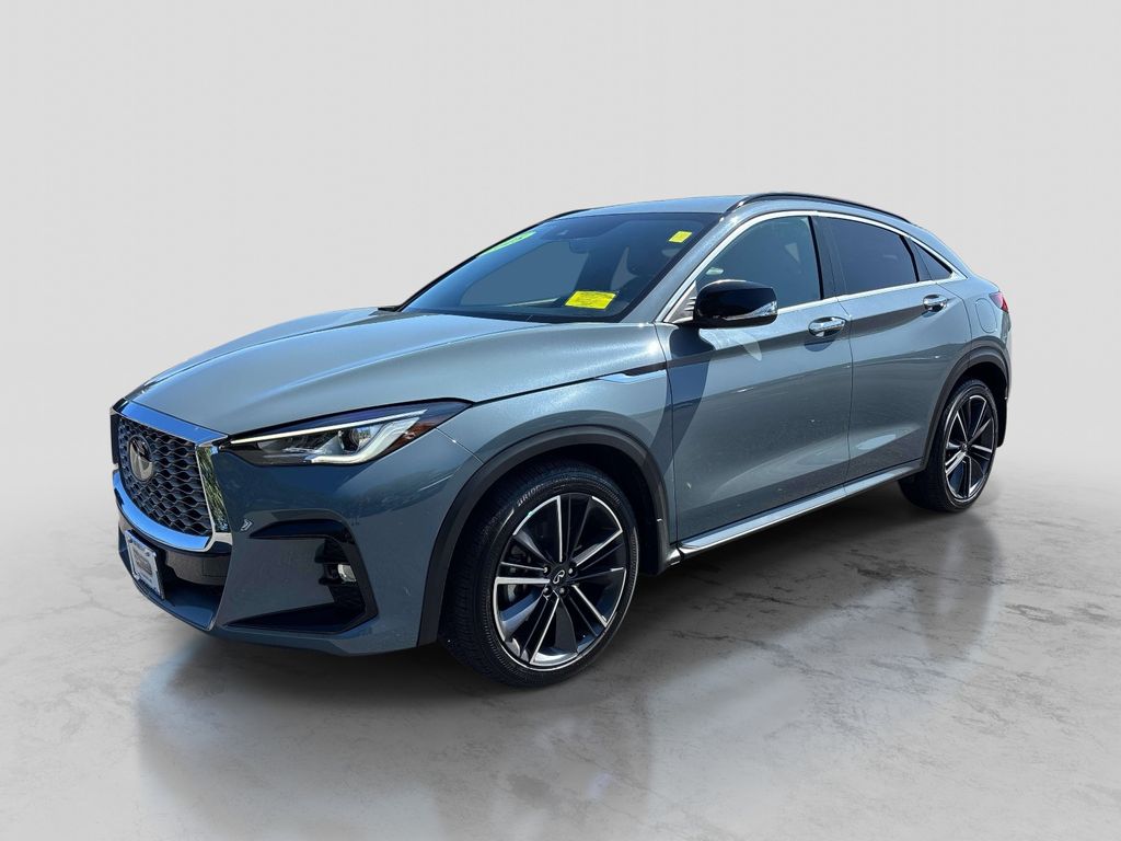 Slate Gray 2025 INFINITI QX55 SUV / Crossover All-Wheel Drive Continuously Variable Transmission