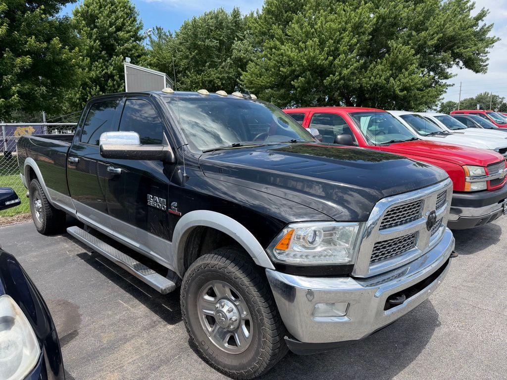 Black Clearcoat 2015 RAM 3500 Pickup Truck Four-Wheel Drive 6-Speed Automatic