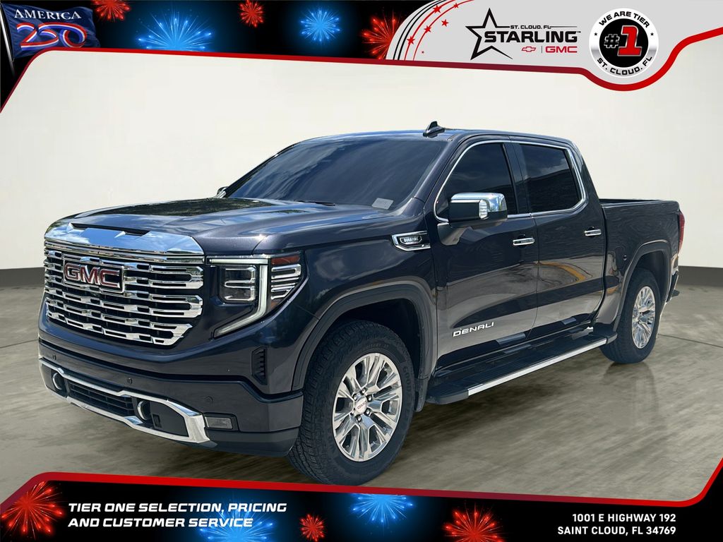 Titanium Rush Metallic 2023 GMC Sierra 1500 Pickup Truck Four-Wheel Drive Automatic