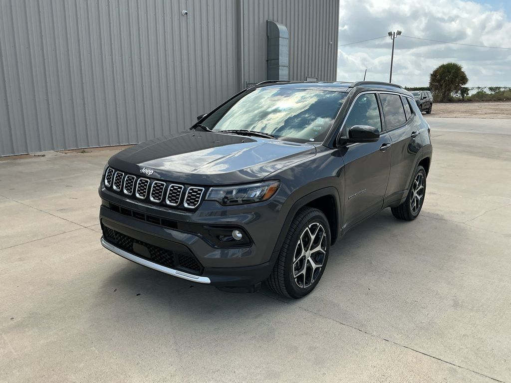 Baltic Gray Metallic Clearcoat 2024 Jeep Compass Limited 4WD SUV / Crossover Four-Wheel Drive 8-Speed Automatic