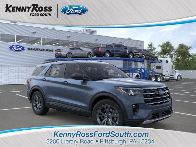 Vapor Blue Metallic 2026 Ford Explorer Active AWD SUV / Crossover All-Wheel Drive Automatic