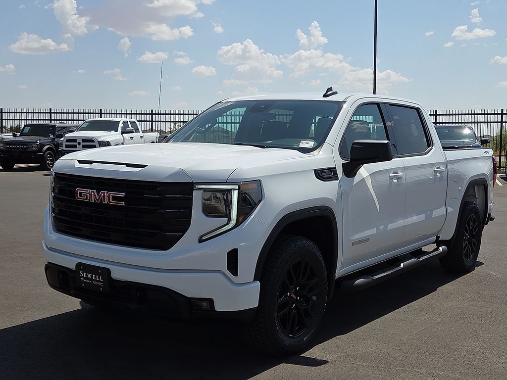Summit White 2026 GMC Sierra 1500 Pickup Truck Four-Wheel Drive 8-Speed Automatic