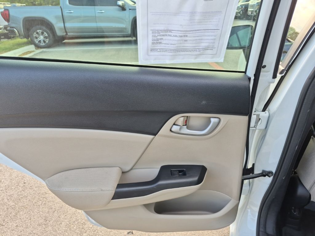 Used Car 2015 Honda Civic  Lx For Sale Under $15,000 In Austin, Texas