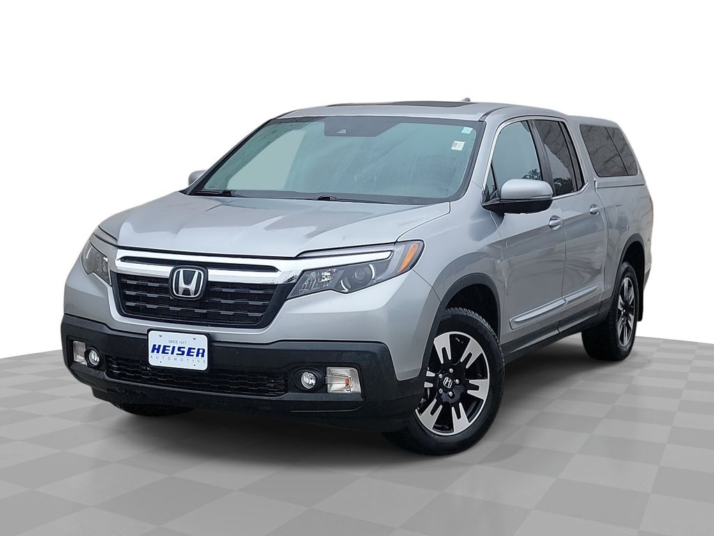Lunar Silver Metallic 2020 Honda Ridgeline Pickup Truck All-Wheel Drive 9-Speed Automatic