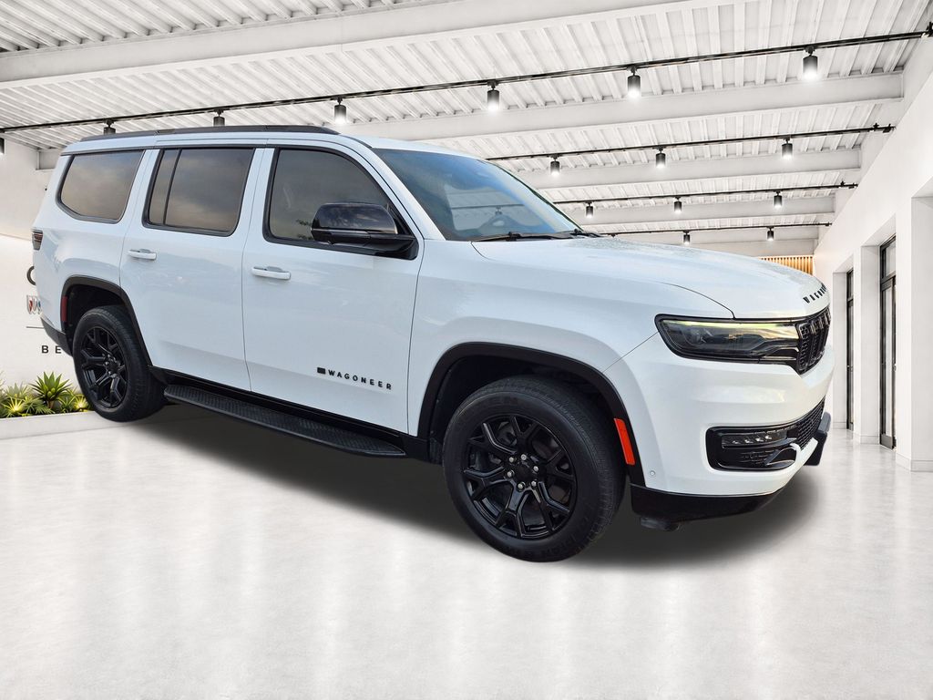 Bright White Clearcoat 2023 Jeep Wagoneer SUV / Crossover 4X2 8-Speed Automatic