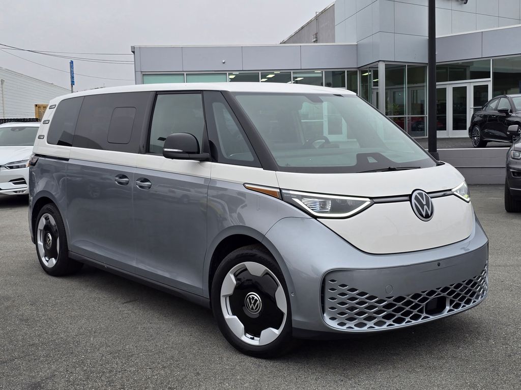 Metro Silver Metallic 2025 Volkswagen ID.Buzz Pro S Plus RWD Minivan Rear-Wheel Drive Automatic