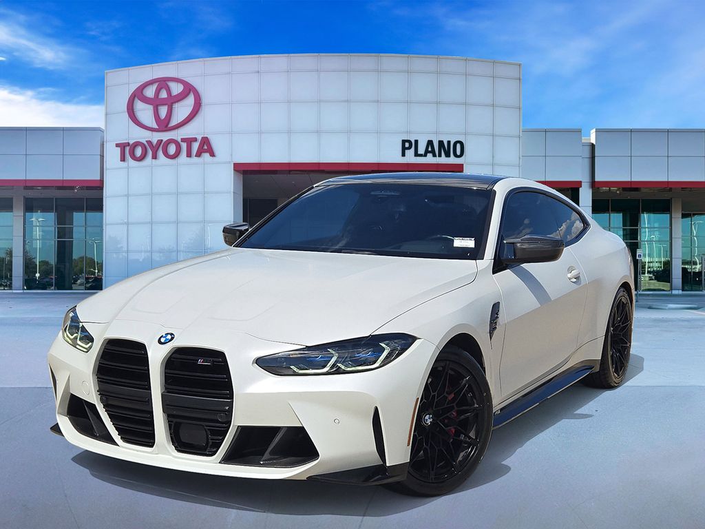 Frozen Brilliant White Metallic 2022 BMW M4 Competition xDrive Coupe AWD Coupe All-Wheel Drive 8-Speed Automatic