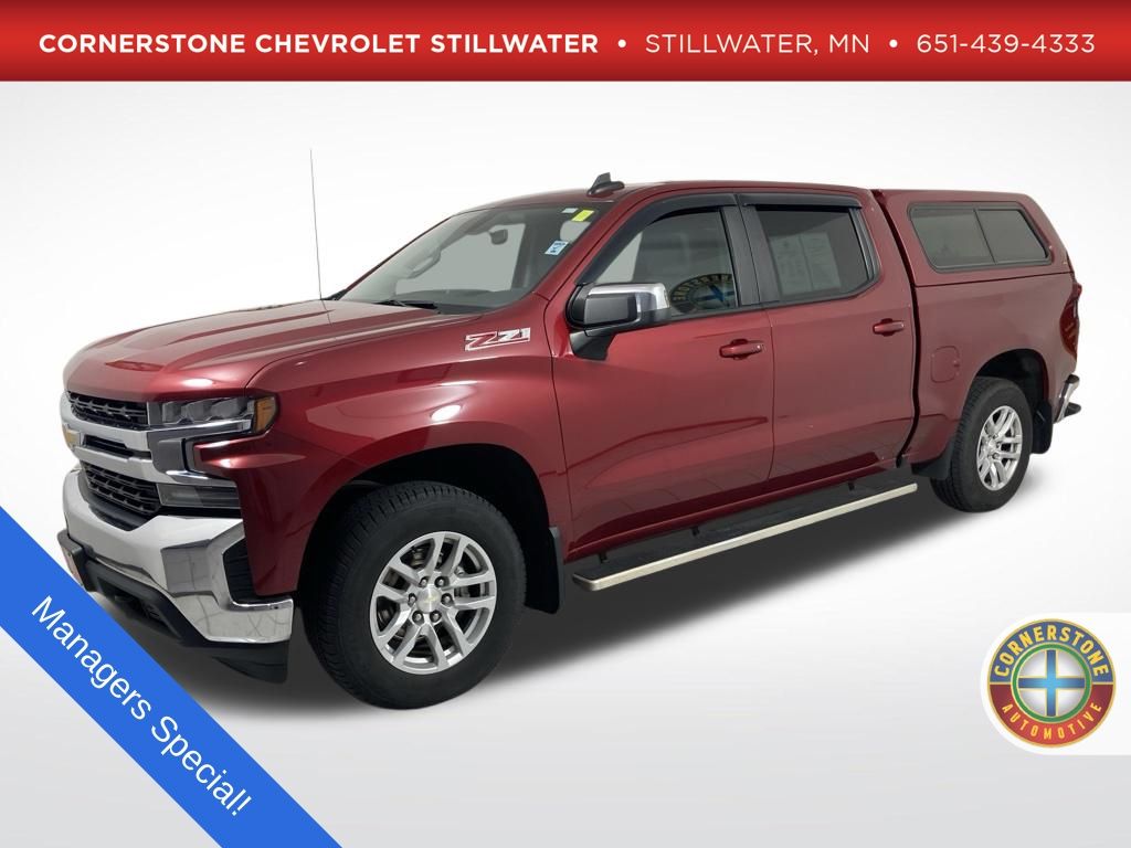 Cajun Red Tintcoat 2019 Chevrolet Silverado 1500 Pickup Truck Four-Wheel Drive 8-Speed Automatic
