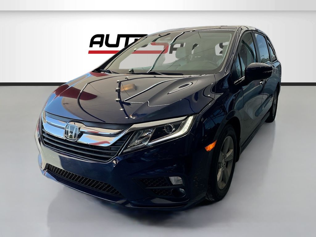 2020 Honda Odyssey EX-L Blue at DeMontrond Automotive Group