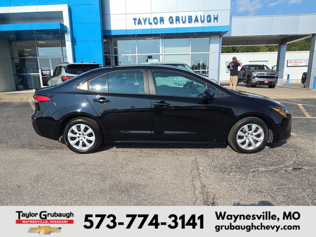 Midnight Black Metallic 2025 Toyota Corolla Sedan Front-Wheel Drive Continuously Variable Transmission