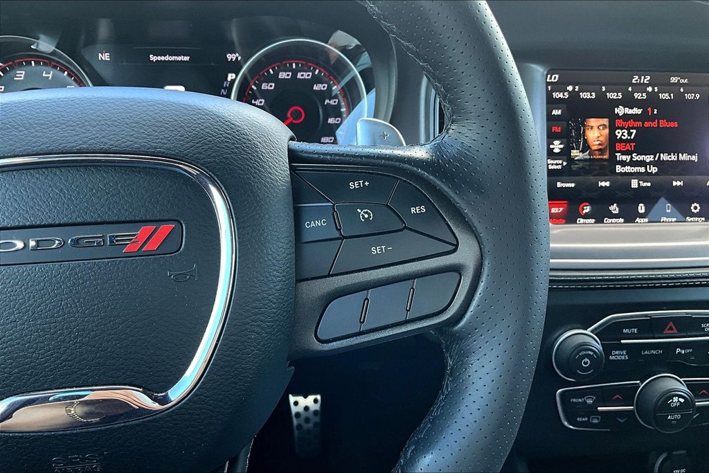 2023 Dodge Charger R/T Scat Pack Silver at Central Houston Nissan