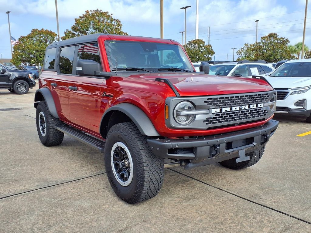 2024 Ford Bronco Badlands Red at EAG Ford Navasota