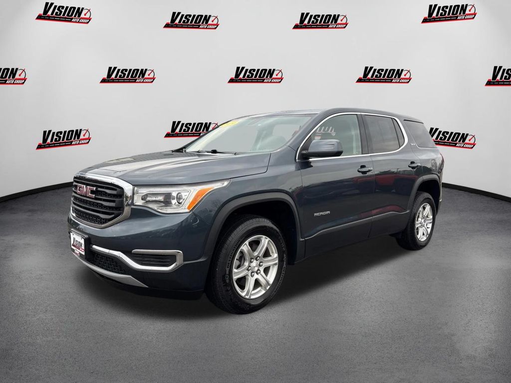 Gray (Dark Sky Metallic) 2019 GMC Acadia SLE-1 AWD SUV / Crossover Four-Wheel Drive 6-Speed Automatic