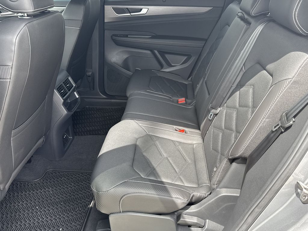 2026 Volkswagen Atlas Cross Sport 2.0T SE w/Technology Silver at DeMontrond Automotive Group