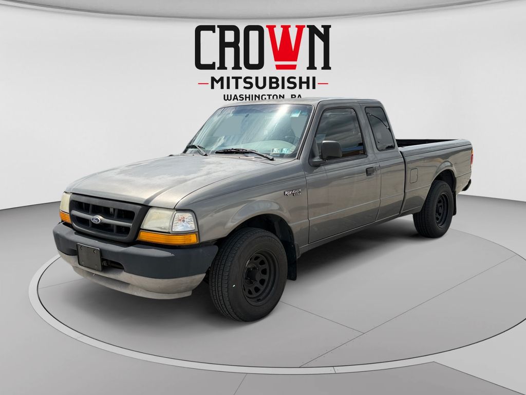 Gray 1999 Ford Ranger Pickup Truck 4-Speed Automatic Overdrive