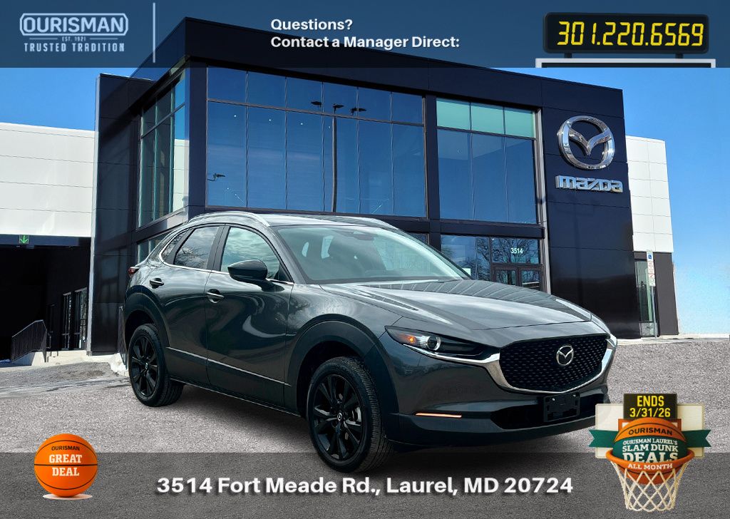 Machine Gray Metallic 2025 Mazda CX-30 2.5 S Select Sport AWD SUV / Crossover All-Wheel Drive 6-Speed Automatic