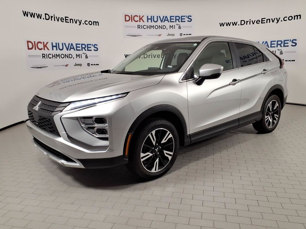 Black 2024 Mitsubishi Eclipse Cross SUV / Crossover All-Wheel Drive Continuously Variable Transmission