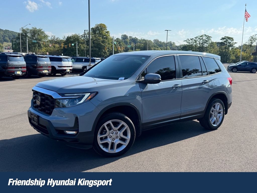 Gray 2024 Honda Passport SUV / Crossover All-Wheel Drive 9-Speed Automatic